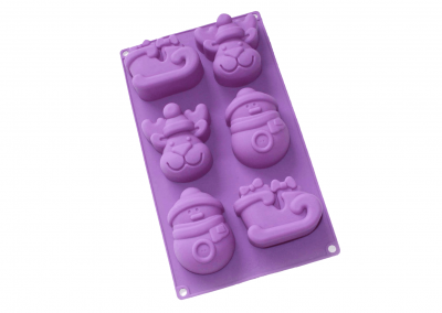 Silicon Mold for X-MAs Pastry