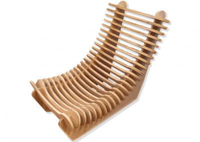 2D Chair Wood Laminated