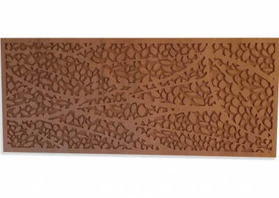 2D Wood Decorative Panel