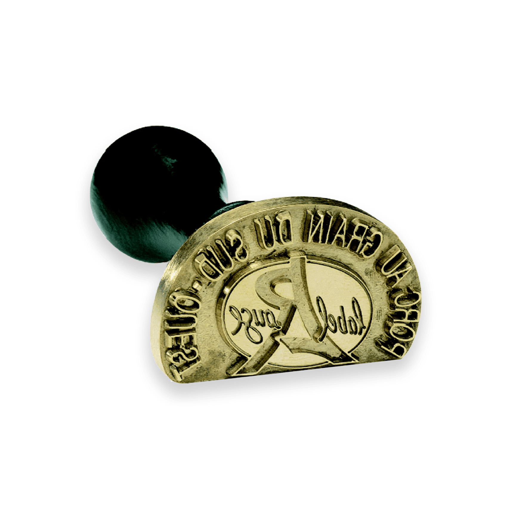 Branding Iron Stamp in Brass CAD/CAM